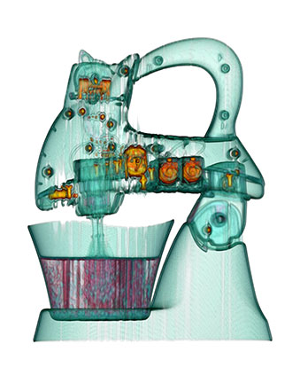 Illustration for article titled CT Scanner Bares Apple Notebook, PS3, and Big Mac to Their Core
